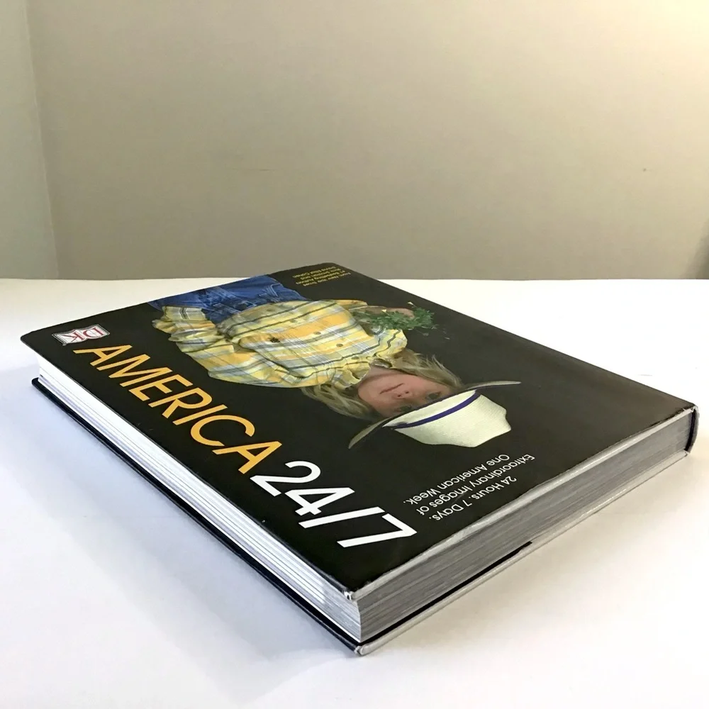 America 24/7 Hardcover Coffee Table Book DK Publishing Photography Images Life